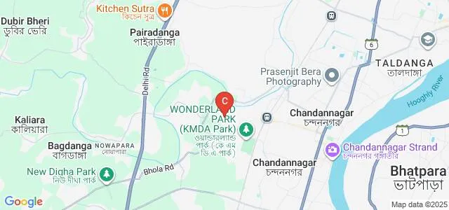Khalisani Mahavidyalaya, Hooghly Map