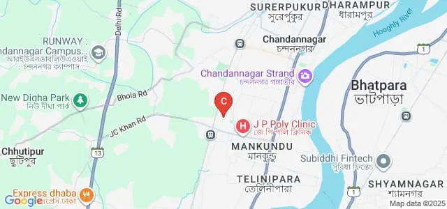 Supreme Knowledge Foundation Group of Institutions, Hooghly Map