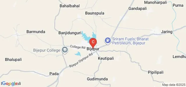 Bijepur College, Bargarh Map