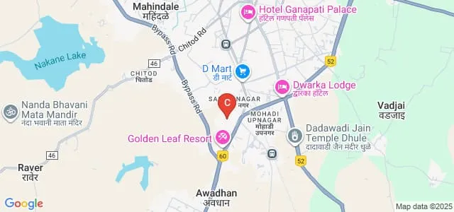 Shri Vile Parle Kelavani Mandal's Institute of Technology, Dhule Map