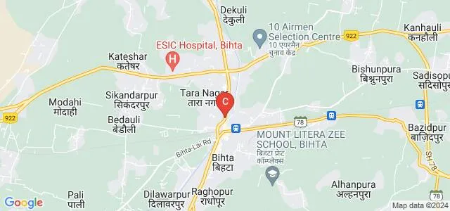 Chandradeo Prasad Verma College, Patna Map