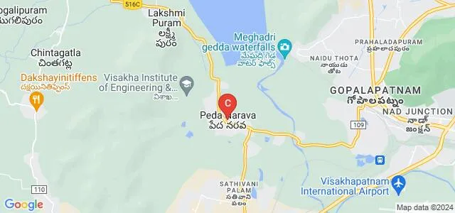 Visakha Technical Campus Varaha Lakshmi Narasimha Swamy Educational Trust Group of Institutions, Visakhapatnam Map