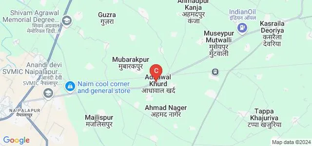 Sri Krishna Educational Institute, Sitapur Map