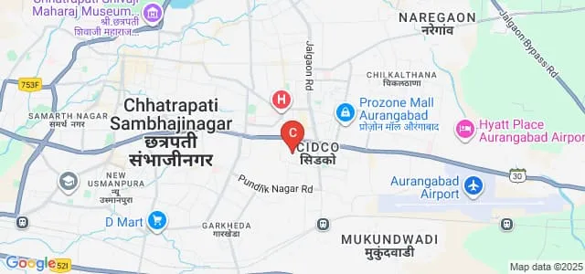 VN Patil Law College, Aurangabad Map