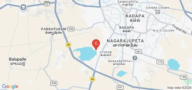 P Rami Reddy Memorial College of Pharmacy, Kadapa Map