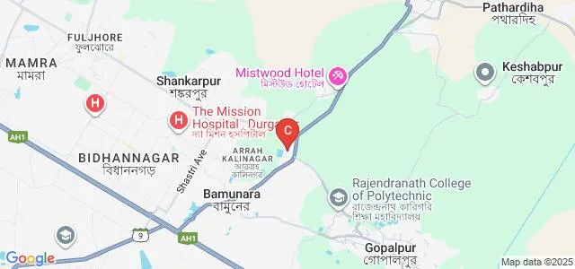 NSHM College of Management and Technology, Durgapur Map