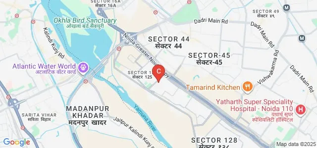 Amity International Business School, Noida Map
