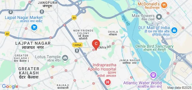 Don Bosco Technical Institute, New Delhi Map
