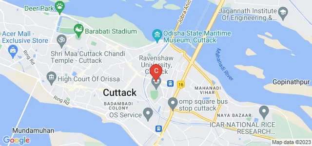 Ravenshaw Business School, Cuttack Map