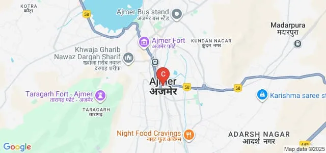 Aryabhatta College of Management, Ajmer Map