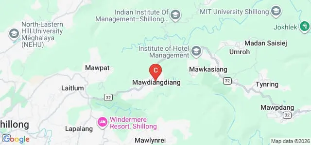 North Eastern Institute of Ayurveda and Homeopathy, Shillong Map