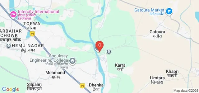 JK College of Pharmacy, Bilaspur Map