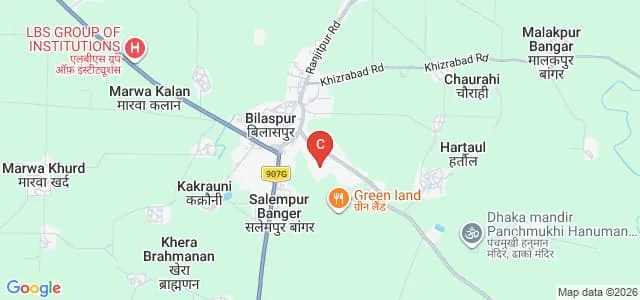 Ganpati Institute of Technology and Management, Bilaspur Map