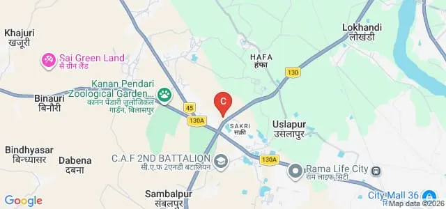 Tagore Institute of Pharmacy and Research, Bilaspur Map
