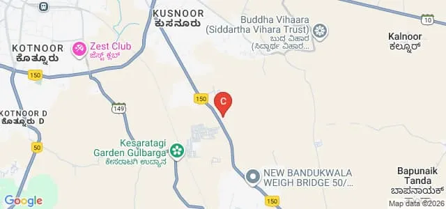 Shetty Homoeopathic Medical College and Hospital, Kalaburagi Map