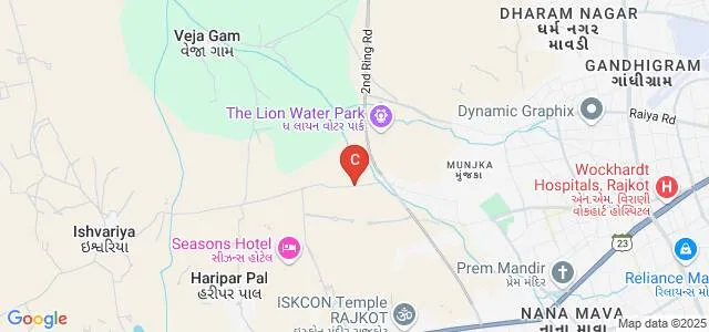 Christ College, Rajkot Map