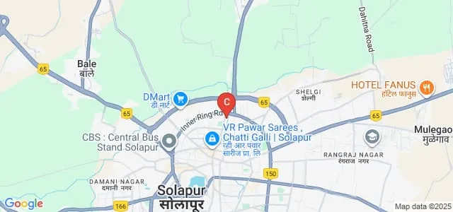 Shri Siddheshwar Women's Polytechnic, Solapur Map