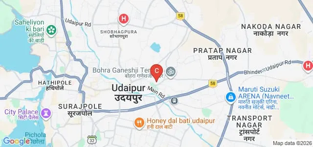 College of Dairy and Food Science Technology, Udaipur Map