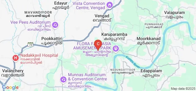 Majlis Arts and Science College, Puramannur Map