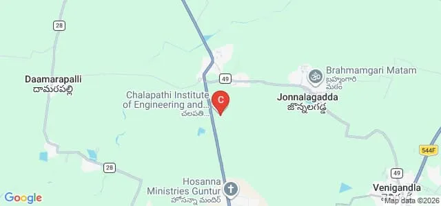 Chalapathi Institute of Pharmaceutical Sciences, Guntur Map