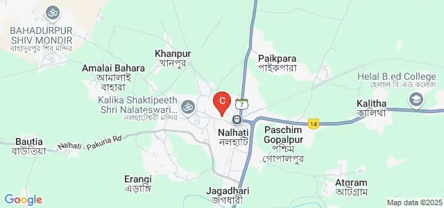 Sofia Girls College, Birbhum Map