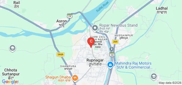 Government College, Ropar Map