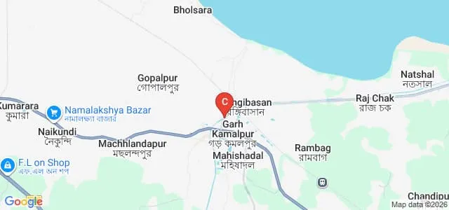 Mahishadal Girls College, Purba Medinipur Map