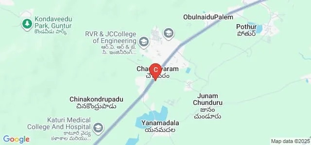 St Ann's College of Nursing, Guntur Map