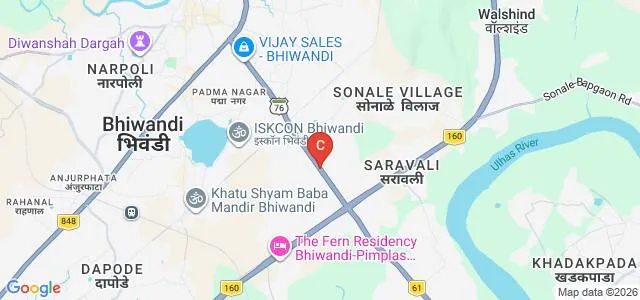 Swayam Siddhi Mitra Sangh's College of Education, Bhiwandi Map