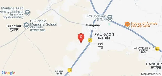 Marwar Pharmacy College, Jodhpur Map
