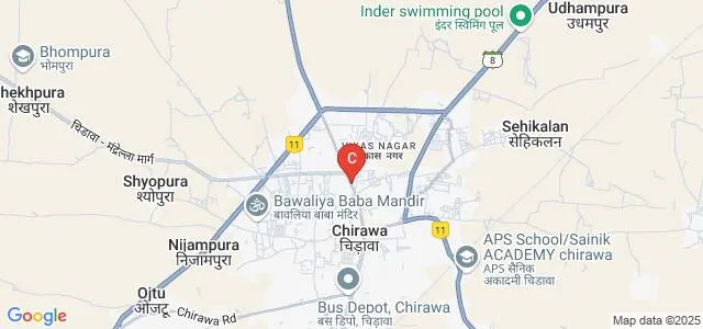 Smt Kunani Bola Memorial Girls College, Jhunjhunu Map