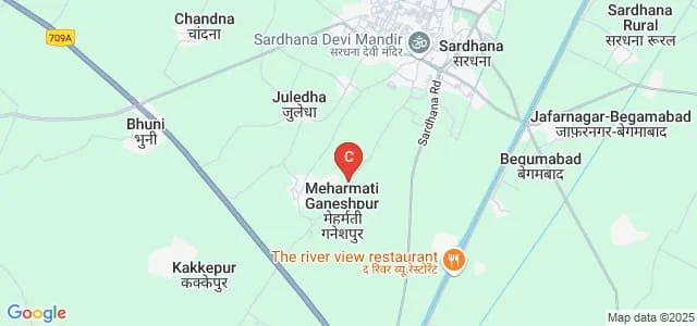 SAM Mahavidyalaya College, Meerut Map