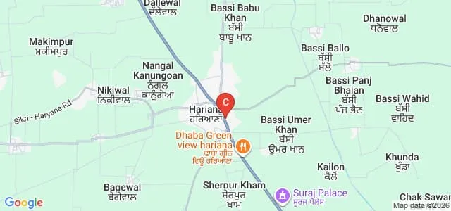 Goswami Ganesh Dutt Sanatan Dharam College, Hoshiarpur Map