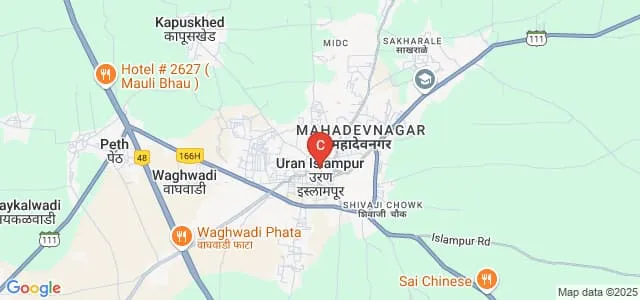 Malati Vasantdada Patil Kanya Mahavidyalaya, Sangli Map