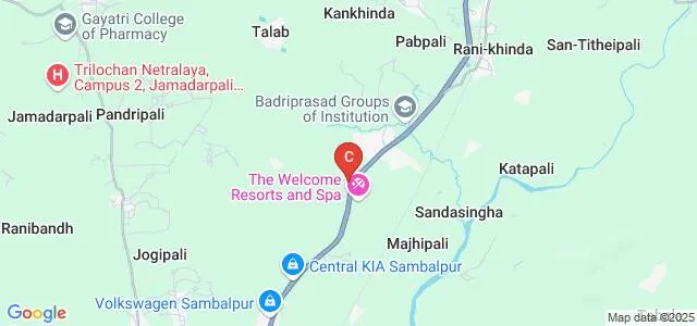 Orissa Medical College of Homoeopathy and Research, Sambalpur Map