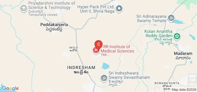 TRR Institute of Medical Sciences, Patancheru Map