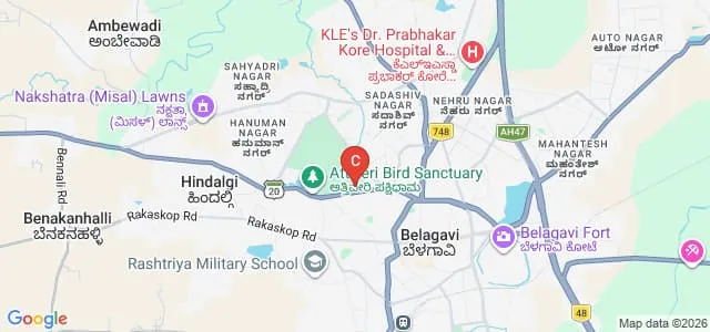 Bhaurao Kakatkar College, Belgaum Map