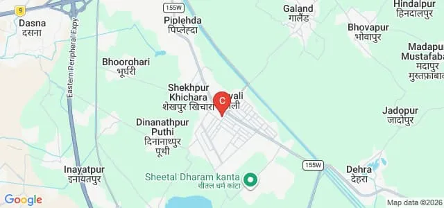 Oxford College of Pharmacy, Ghaziabad Map