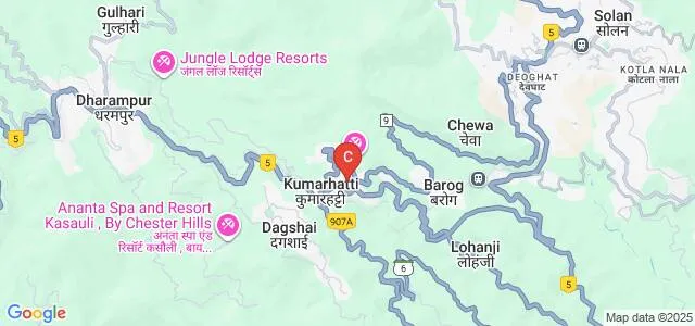 Solan Homoeopathic Medical College and Hospital, Solan Map
