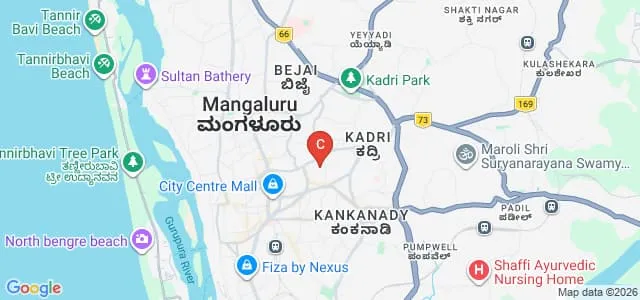 Maps Evening College, Mangalore Map