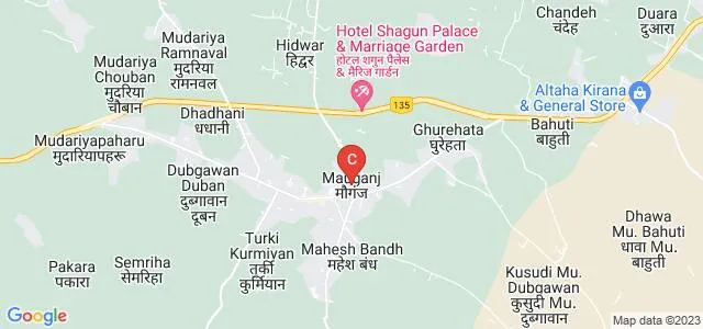 MIT College, Mauganj Map