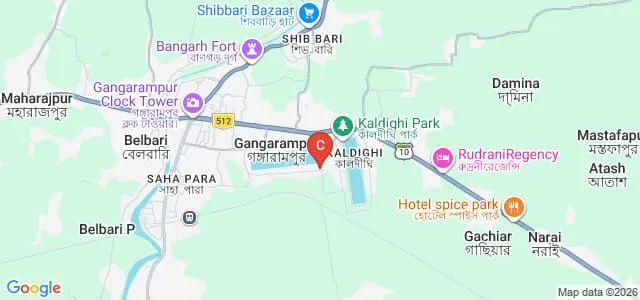 Vidyasagar College of Education, Gangarampur Map