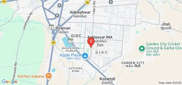 Swami Narayanswarup B Ed College, Bharuch Map