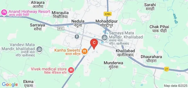 Shubhi Devi Mahila Degree College, Sant Kabir Nagar Map
