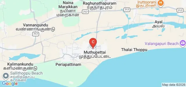 Caussanel College of Arts And Science, Ramanathapuram Map