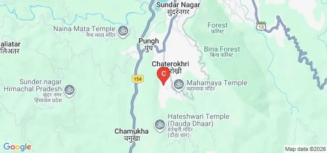 Maharaja Lakshman Sen Memorial College, Mandi Map
