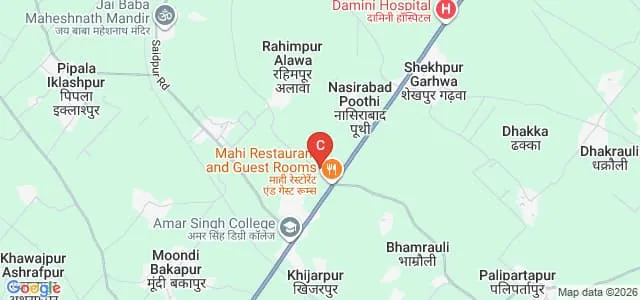 Angoori Devi College of Law Education, Bulandshahr Map