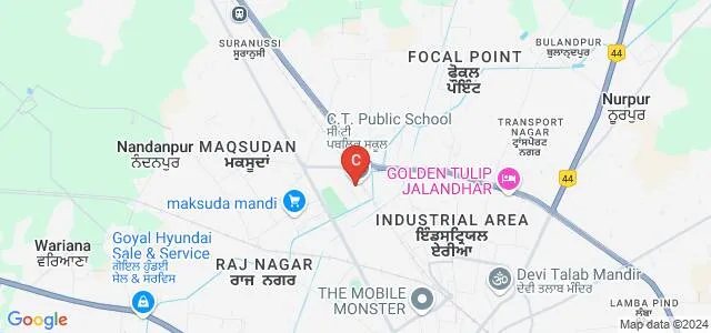 CT Institute of Management Studies, Jalandhar Map