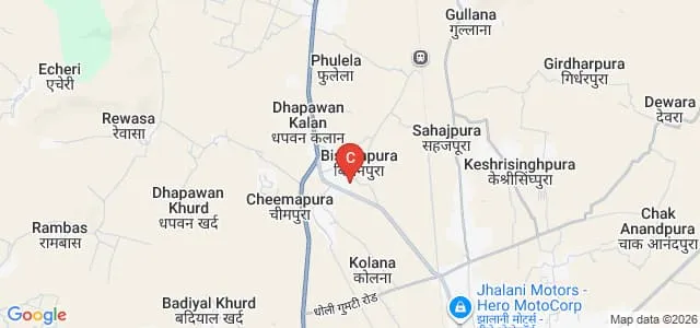 Pandit Badri Prasad Shikshak Prashik Prashikshak Mahavidyala, Dausa Map