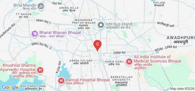 Bhabha College of Education, Bhopal Map